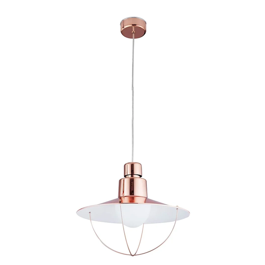 Mecnun 1 - Light Single Cone Pendant