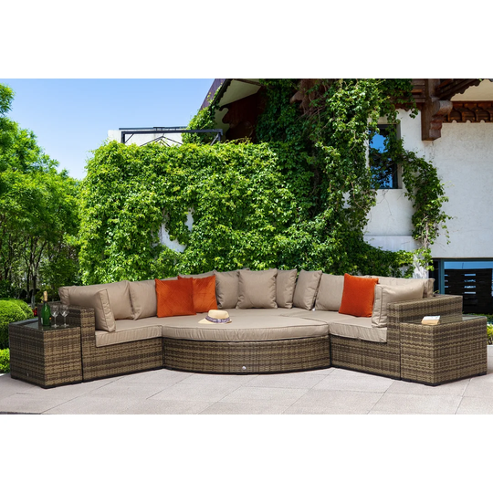 Southam Garden Corner Sofa with Cushions
