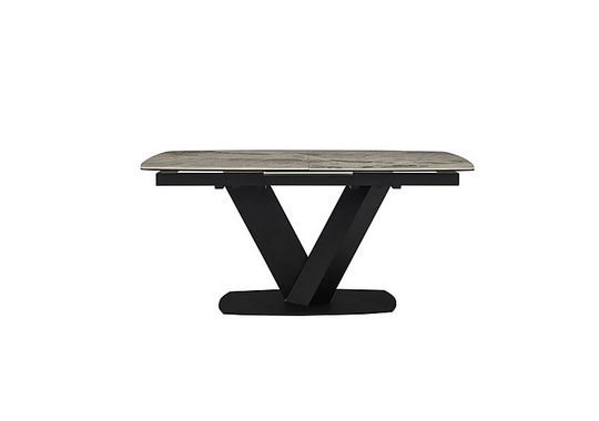 Merlin Large Extending Dining Table - Grey