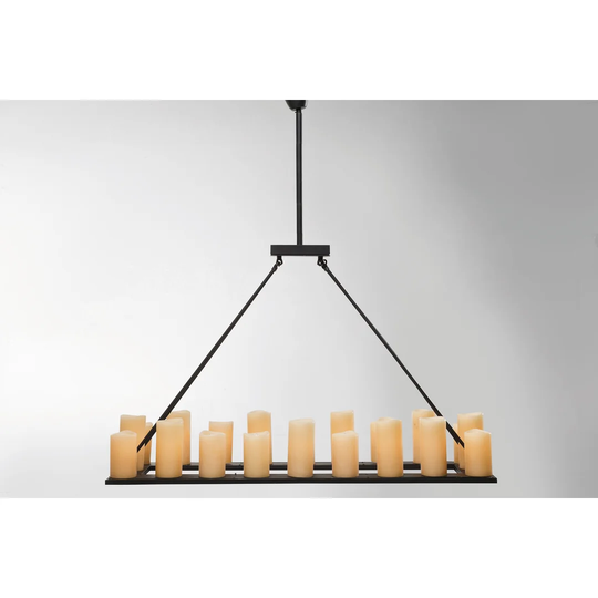 Candle Light 20-Light Kitchen Island Pendant