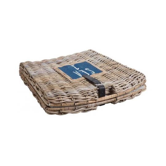 Downley Folding Beach Chair with Cushion