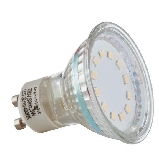 Pack of 10 35W GU10 LED Light Bulbs