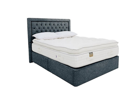 Harrison Spinks - Yorkshire 20,000 Pillow Top Divan Set - Super King - Blue