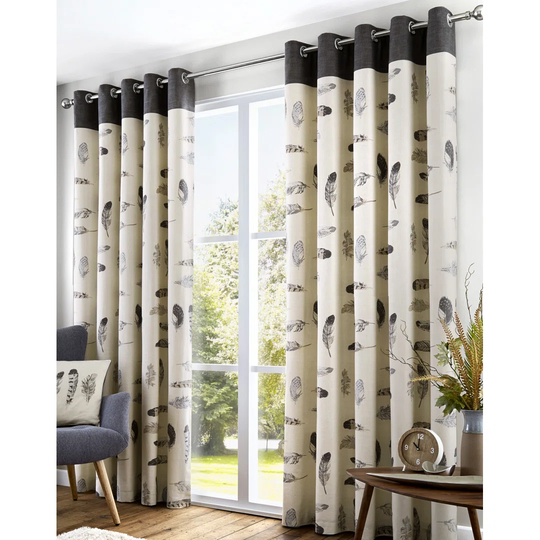 Shawn Eyelet Room Darkening Curtains