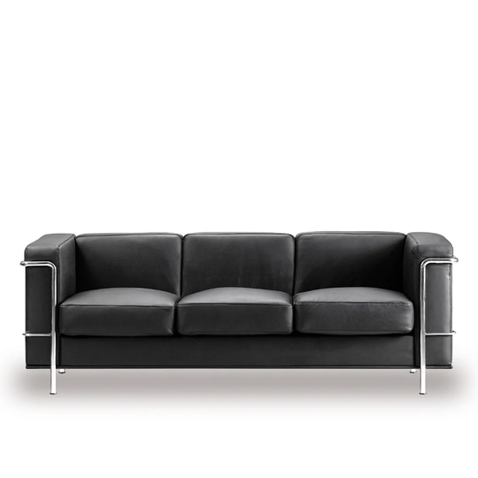 Beck Leather 3 Seater Sofa