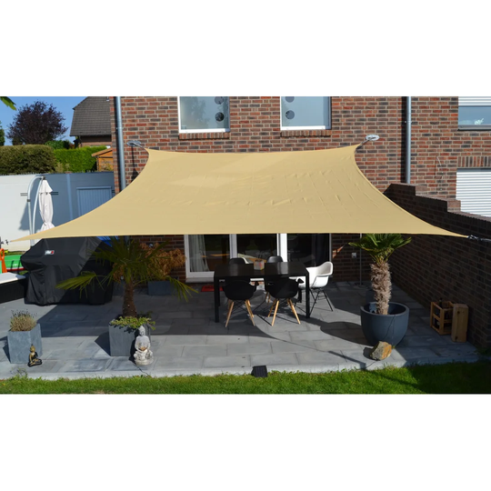 Minquadale 4m x 5m Rectangular Shade Sail