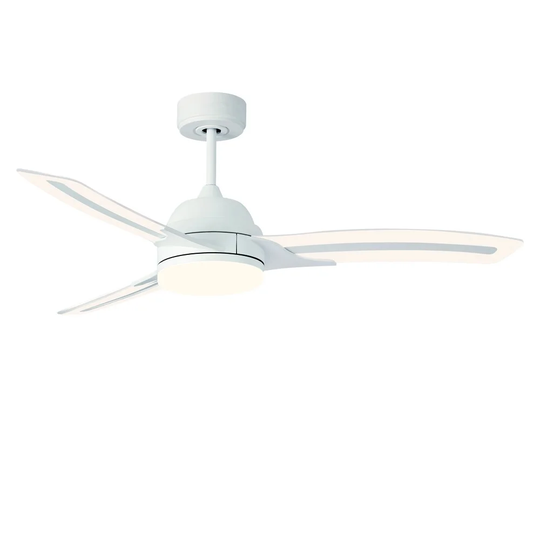 132Cm Lighter DC LED Ceiling Fan 24W CCT White