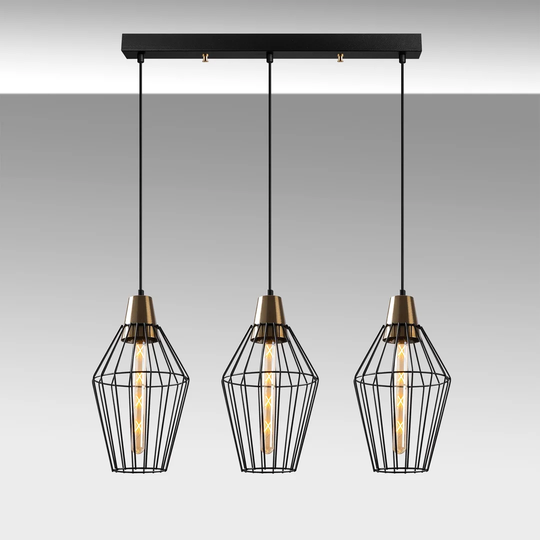 Cather 3 - Light Kitchen Island Geometric Pendant