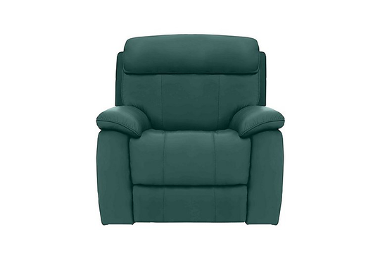 Moreno Leather Armchair - Green- World of Leather