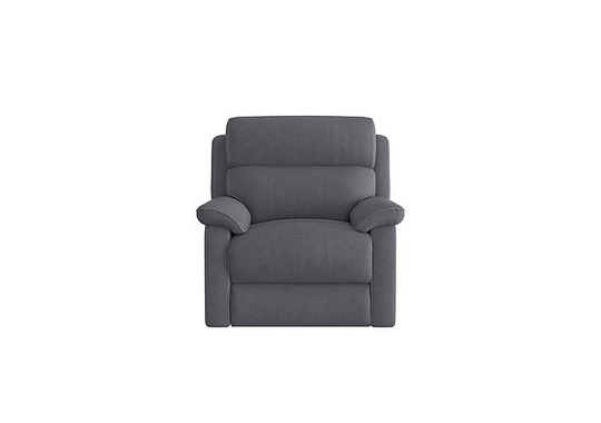 Relax Station Komodo Fabric Recliner Armchair - Grey