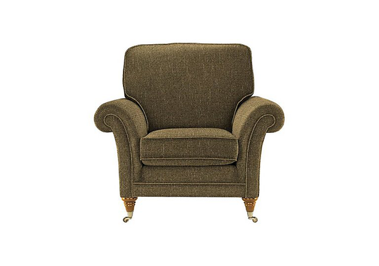Parker Knoll - Burghley Fabric Armchair - Green