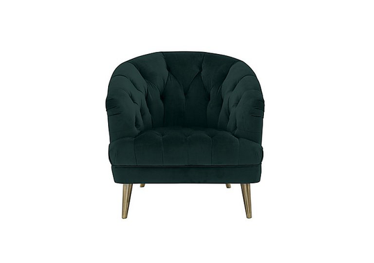 Alexander and James - Soho Fabric Accent Chair - Green