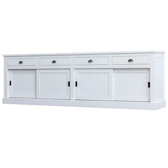 Ankit 300Cm Wide 4 Drawer Sideboard