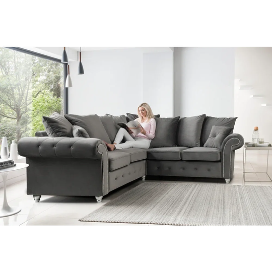 Adwita Olympia Corner Sofa Chaise