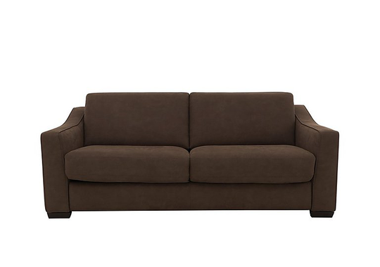 Optimus Space Saving Sofa Bed with Memory Foam Mattress - Brown