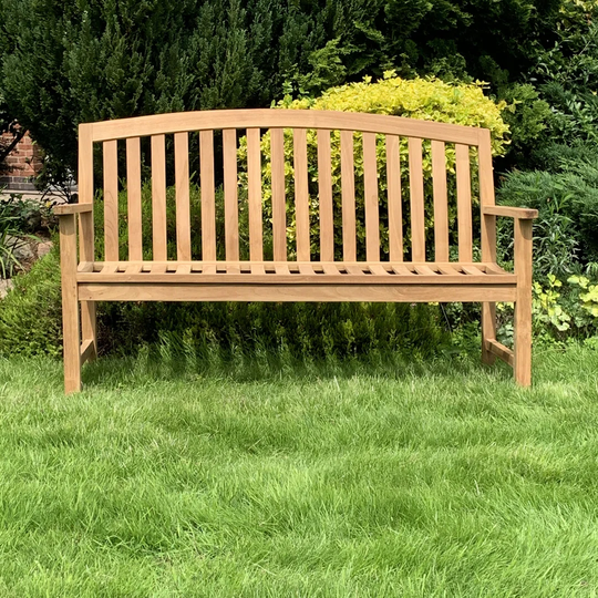 Ouida Teak Traditional Bench