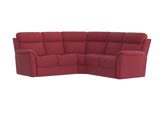 Relax Station Revive Fabric Corner Sofa - Red