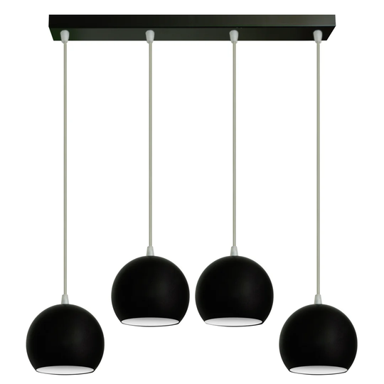 Avila 4 - Light Kitchen Island Globe Pendant