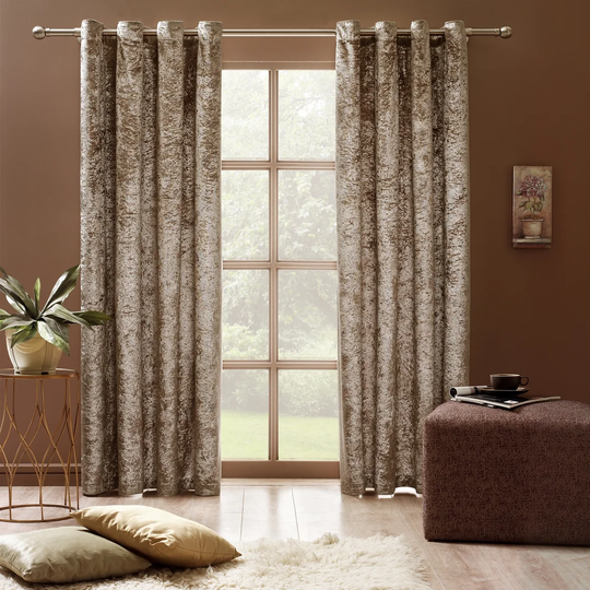 Banks Eyelet Room Darkening Curtain