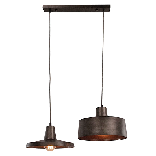 Doherty Sarge 2 Light Dome Pendant
