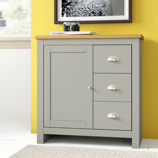 79 Cm Wide 3 Drawer Sideboard