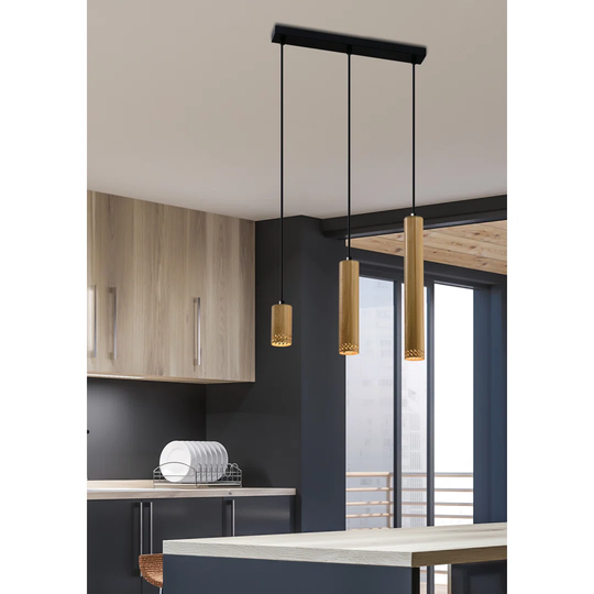 Eiler 3 - Light Cylinder Drum Pendant