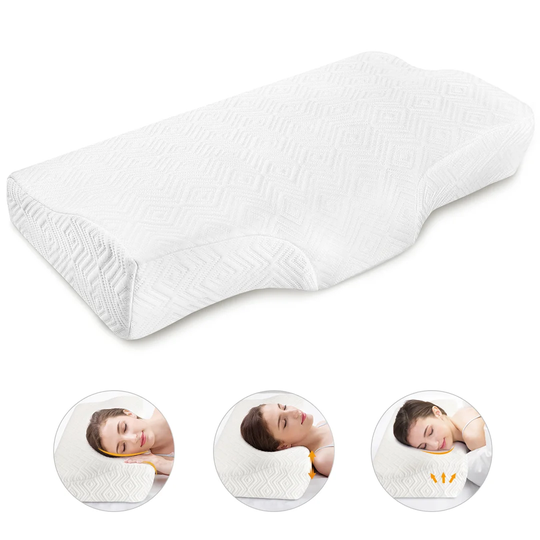 Doshi L60 x W40cm Memory Foam Medium Support Pillow