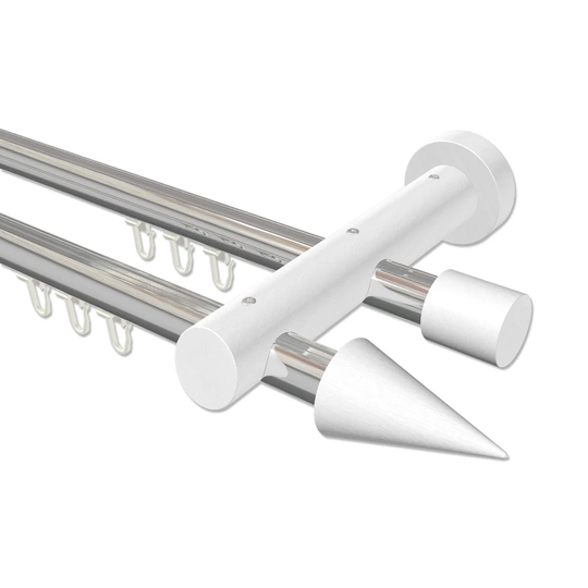 Oak Park Curtain Pole Set