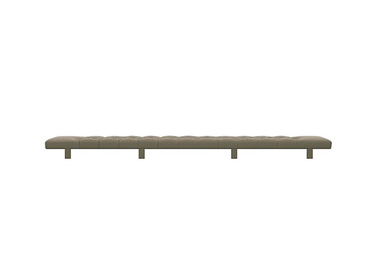 Norse - Norse Dining Bench Pad - 200-cm - Grey