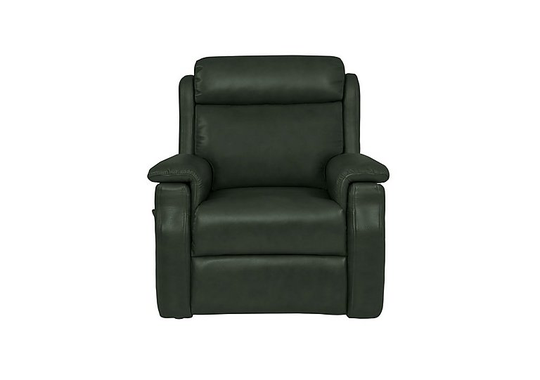My Chair Kirk Leather Lift and Rise Chair - Green