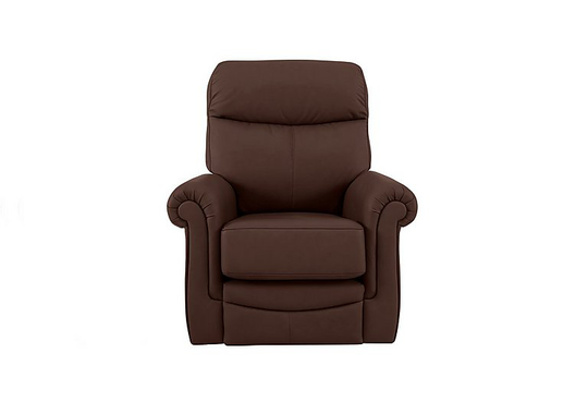 G Plan - Avon Small Leather Armchair - Brown