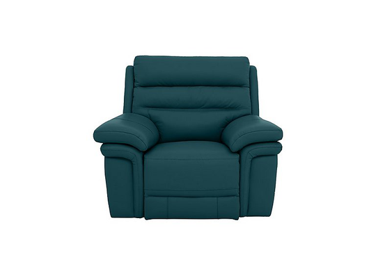 Berlin Leather Chair - Blue