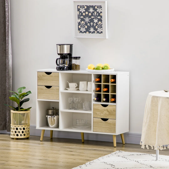 Kalyani 100 Cm Wide 4 Drawer Sideboard