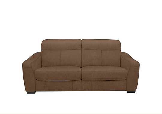 Cressida 3 Seater Fabric Sofa Bed - Brown