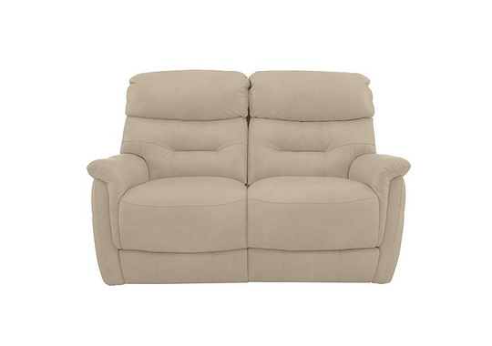 Chicago 2 Seater Fabric Power Recliner Sofa - Beige