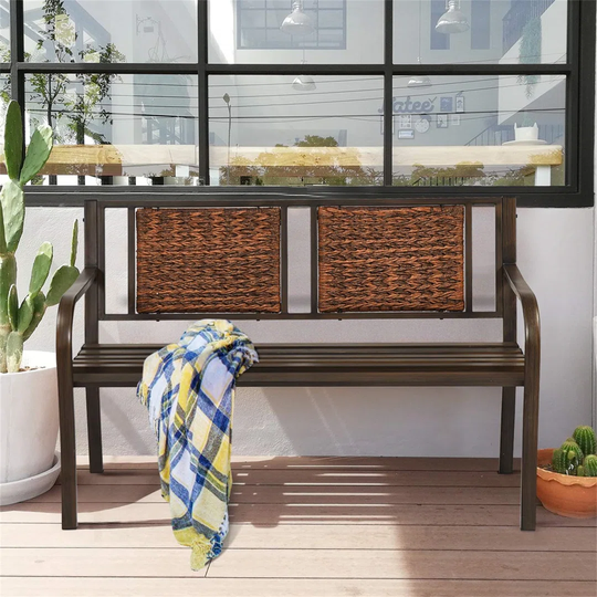 Iron Park Bench