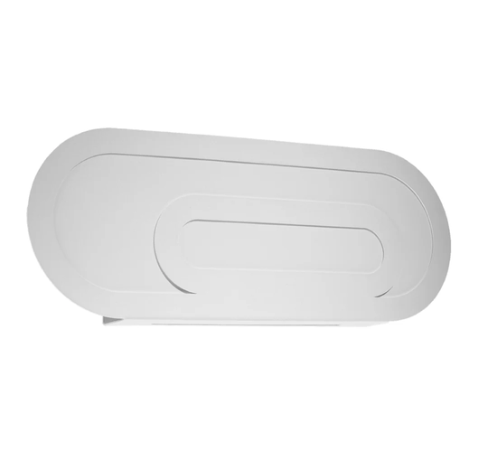 2 - Light White Flush Mounted Scone
