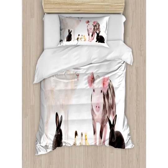 Bruen 100% Polyester Duvet Cover Set