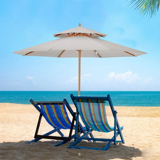 Mannox 2.7m Traditional Parasol