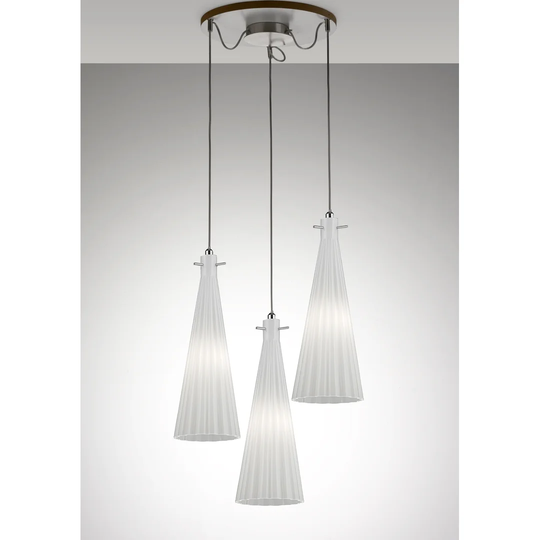 Costa 3 - Light Kitchen Island Cone Pendant