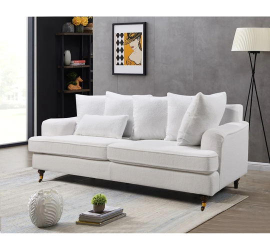 Lainie 186Cm Recessed Arm Sofa