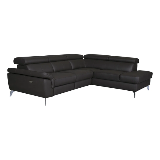 Manhattan Reclining Leather Corner Sofa