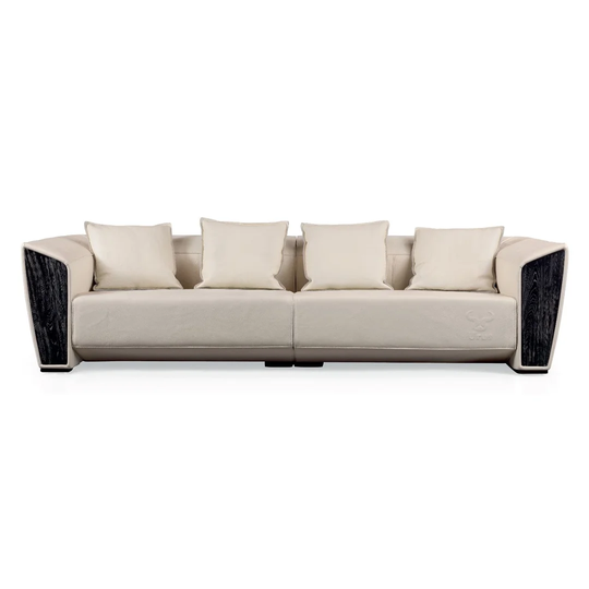 Luca Genuine Leather 3 Seater Sofa