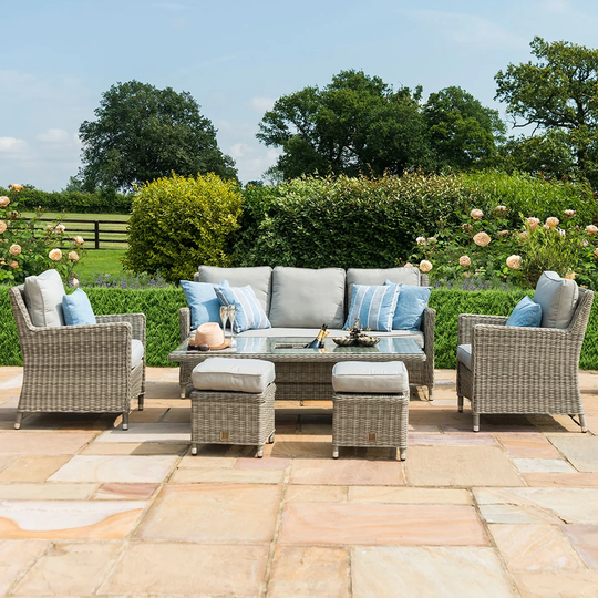 Errado Sofa Dining Set with Ice Bucket & Rising Table
