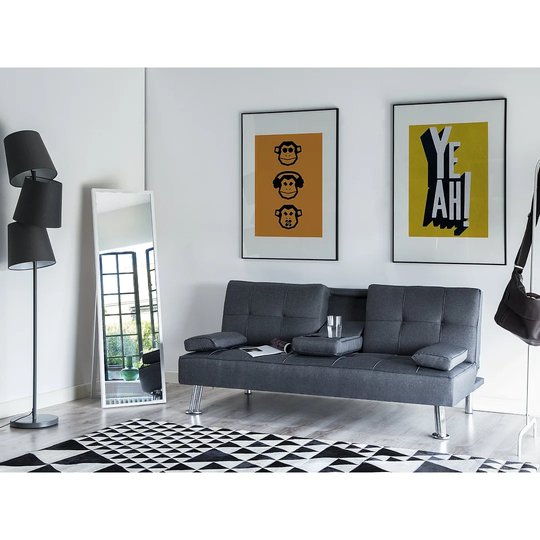 Smythe 3 Seater Clic Clac Sofa Bed