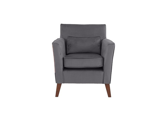 Felix Fabric Accent Chair - Grey