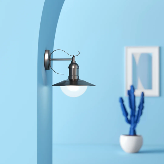 Hanah 1 Light Outdoor Fisherman Light
