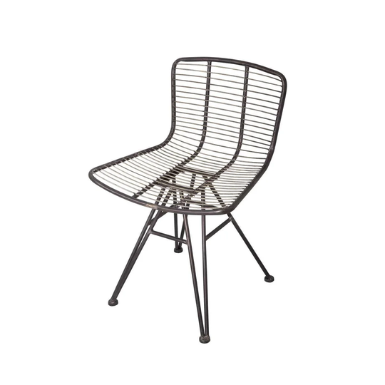 Sams Side Chair in Metal