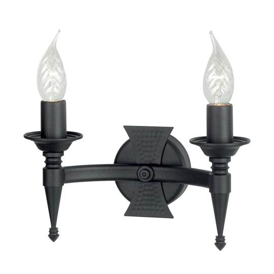 Voight 2-Light Candle Wall Light