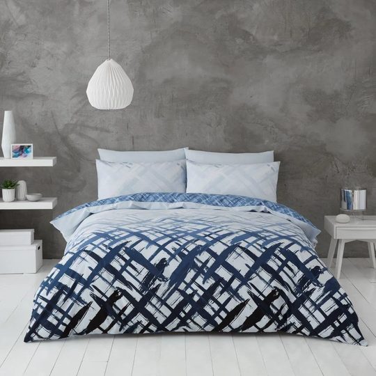 Petra 144 TC Reversible Duvet Cover Set